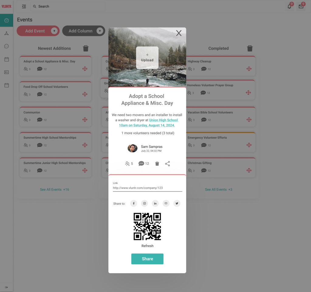 Events-Begin-Event-Chat-Share