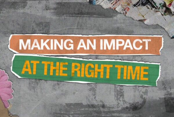 VLUNTR: Making an Impact, at the Right Time